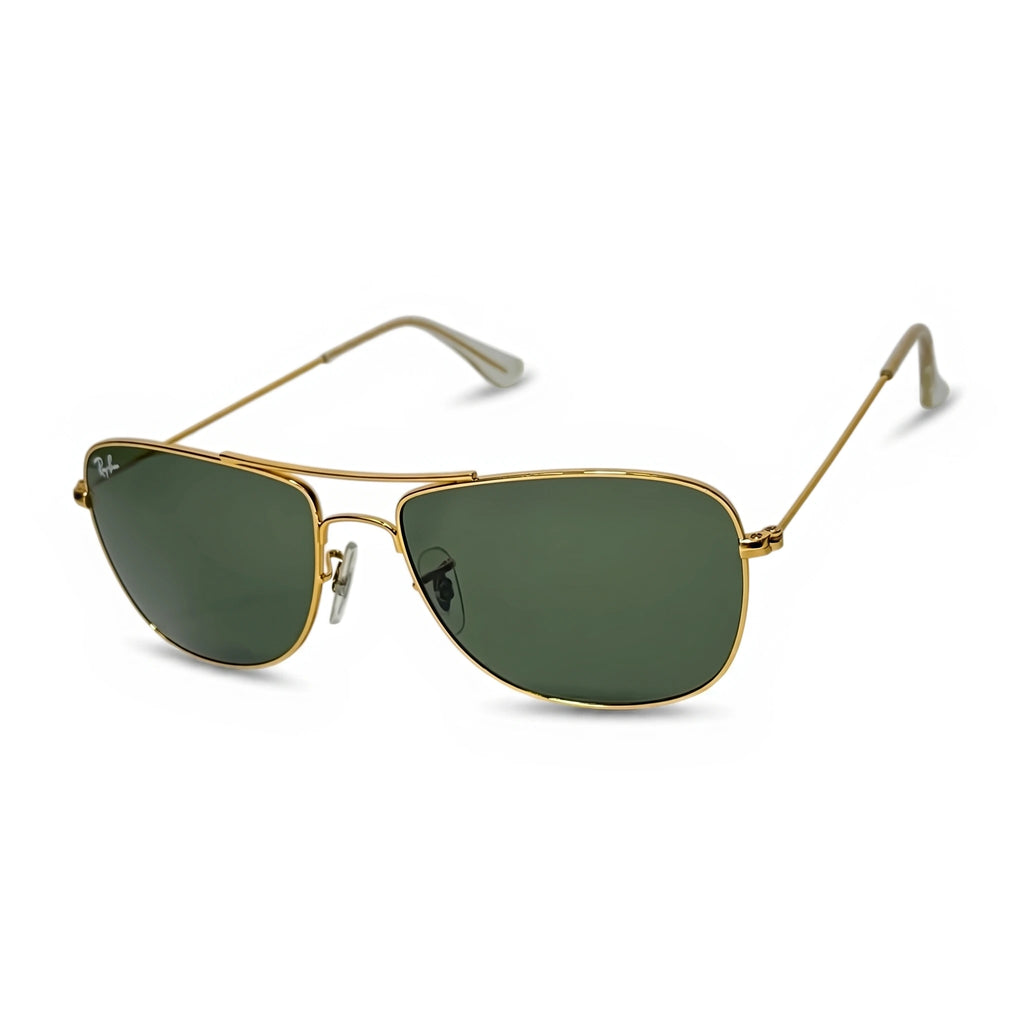Kova Gold Rectangle Sunglasses