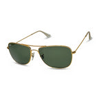 Kova Gold Rectangle Sunglasses