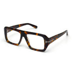 Crag Tortoise Rectangle Eyeglasses