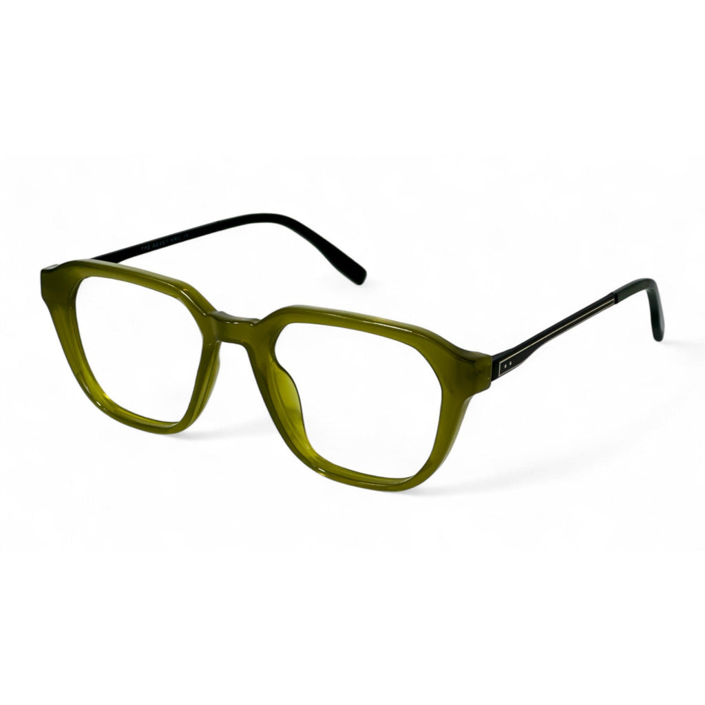 Orvian Olive Rectangle Eyeglasses