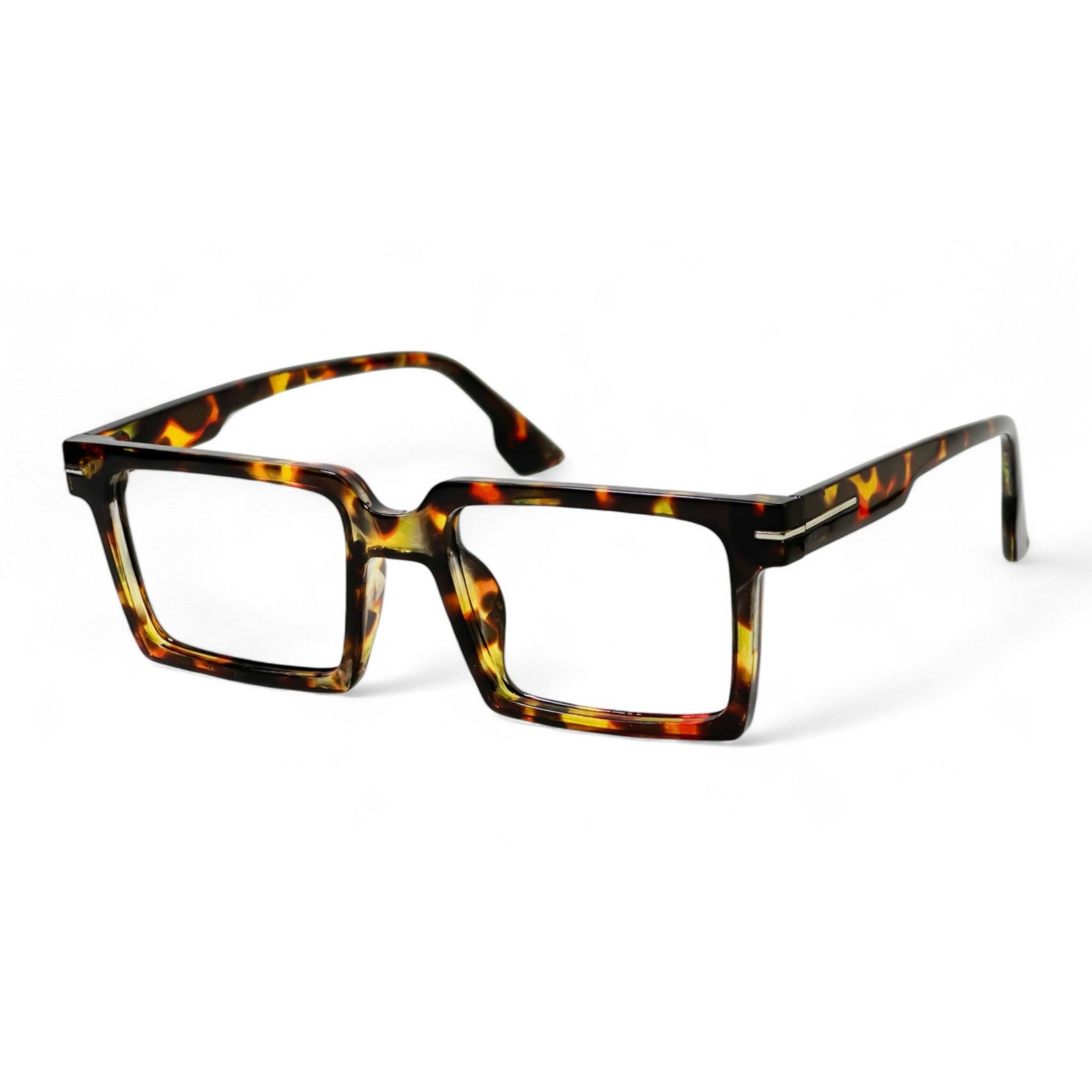Rivaro Tortoise Rectangle Eyeglasses