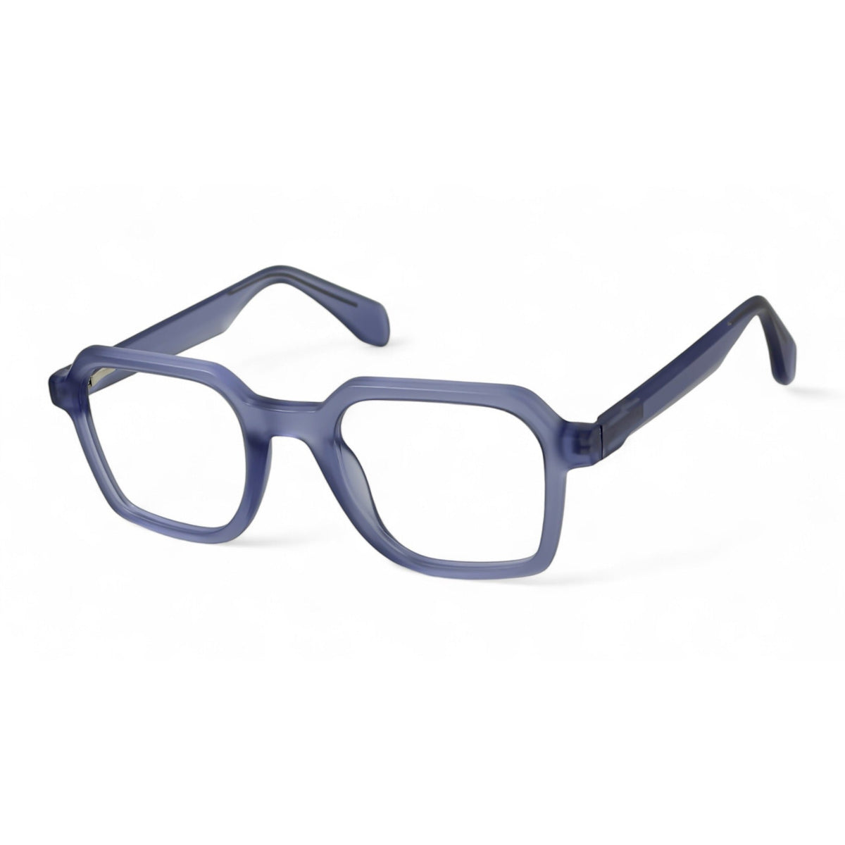 Velmory Blue Rectangle Eyeglasses