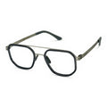 Volt Black Square Eyeglasses