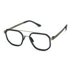 Volt Black Square Eyeglasses