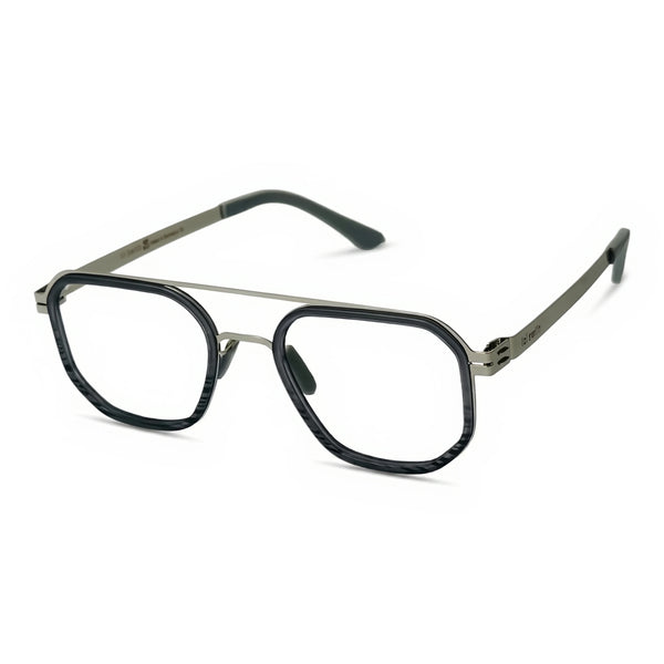 Volt Black Square Eyeglasses