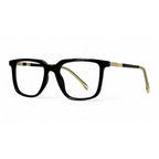 Lunorix Black Rectangle Eyeglasses