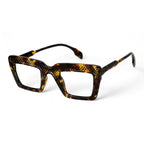 Zypherin Tortoise Rectangle Eyeglasses