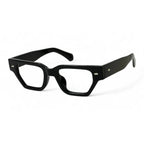 Droven Black Rectangle Eyeglasses