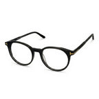Holm Brown Round Eyeglasses