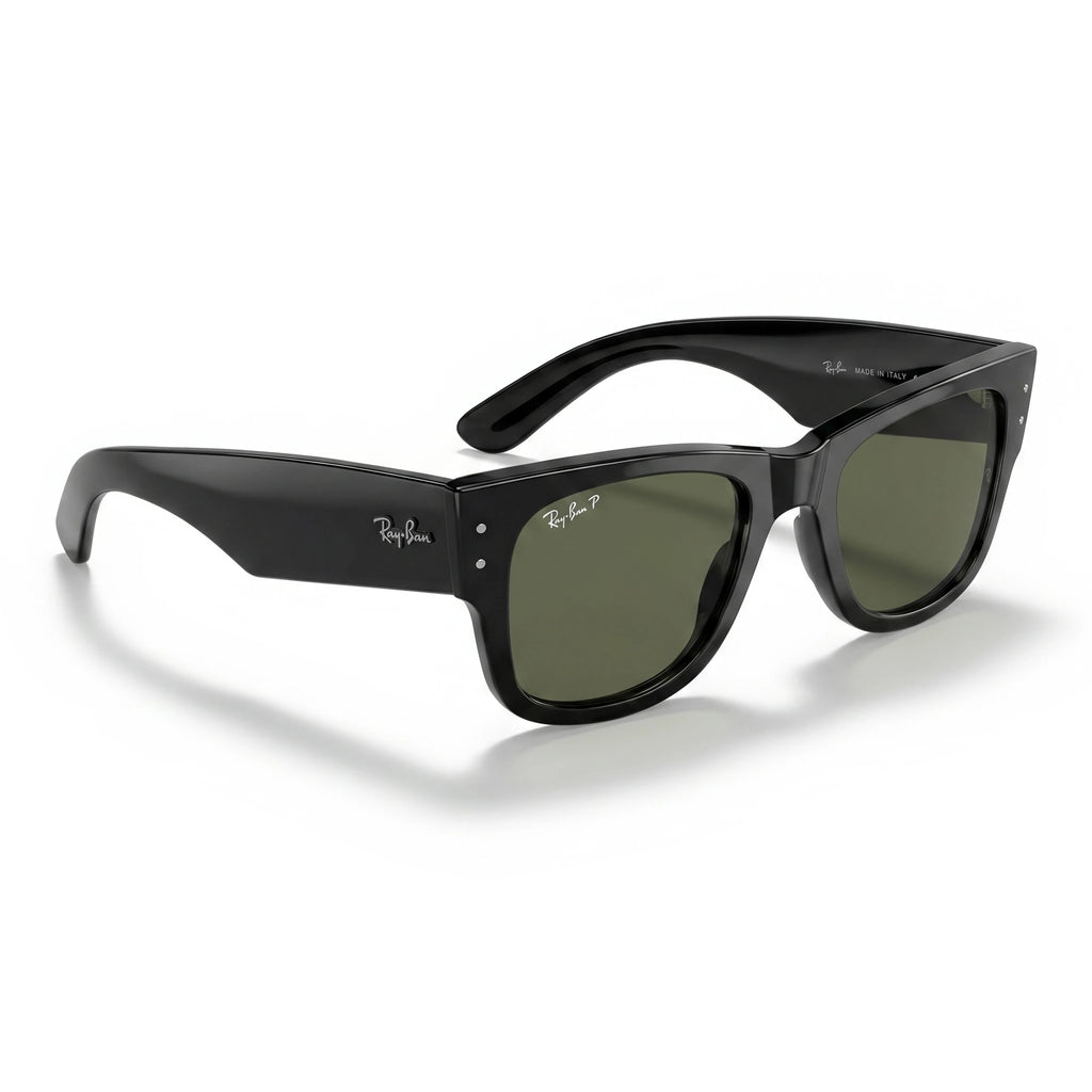 Brox Black Wayfarer Sunglasses