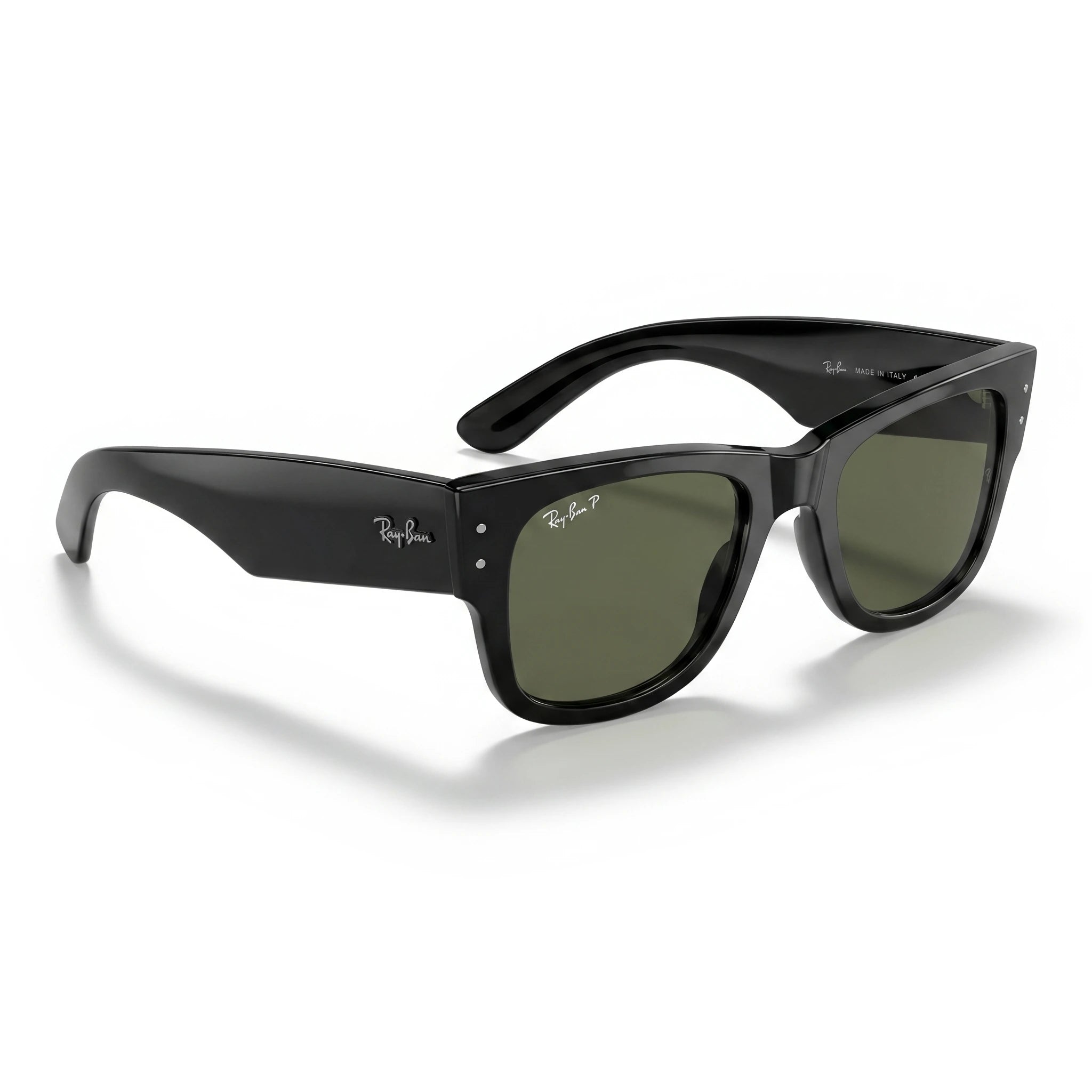 Brox Black Wayfarer Sunglasses