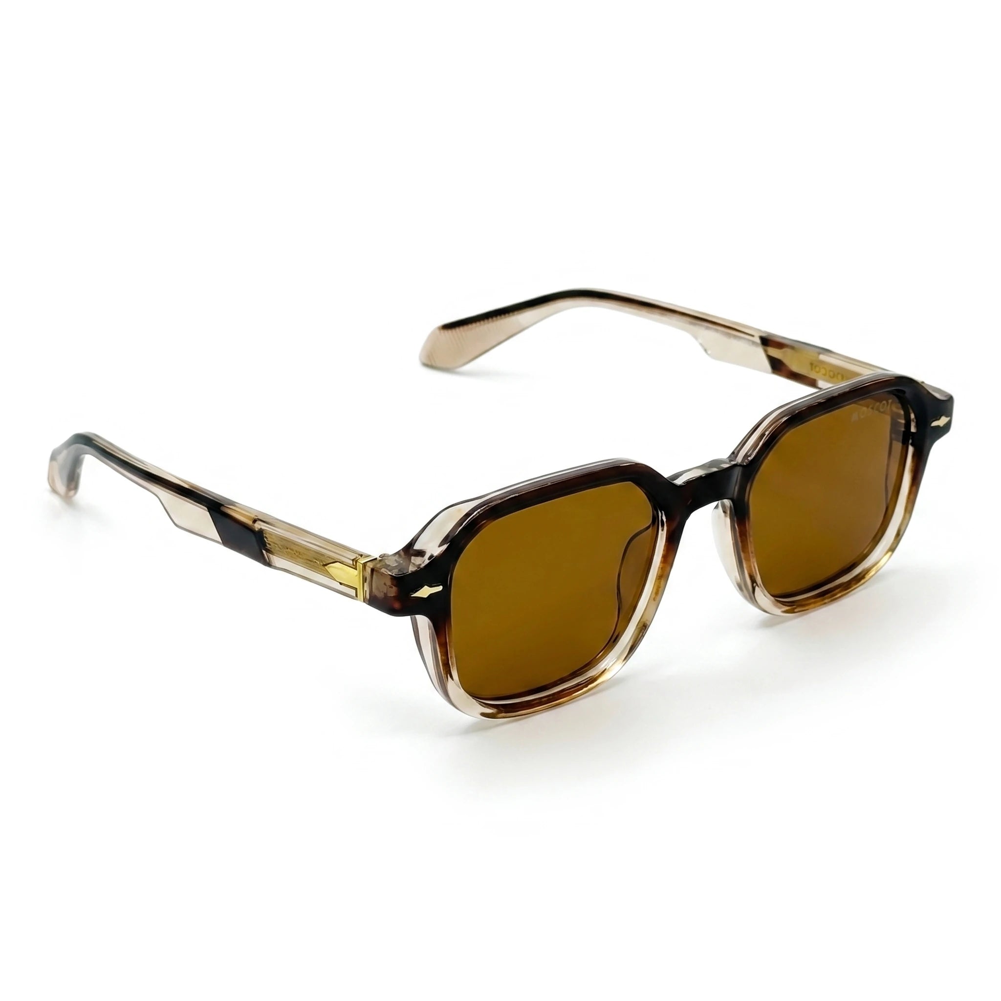 Cole Brown Square Sunglasses