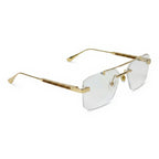 Trace Gold Rectangle Eyeglasses