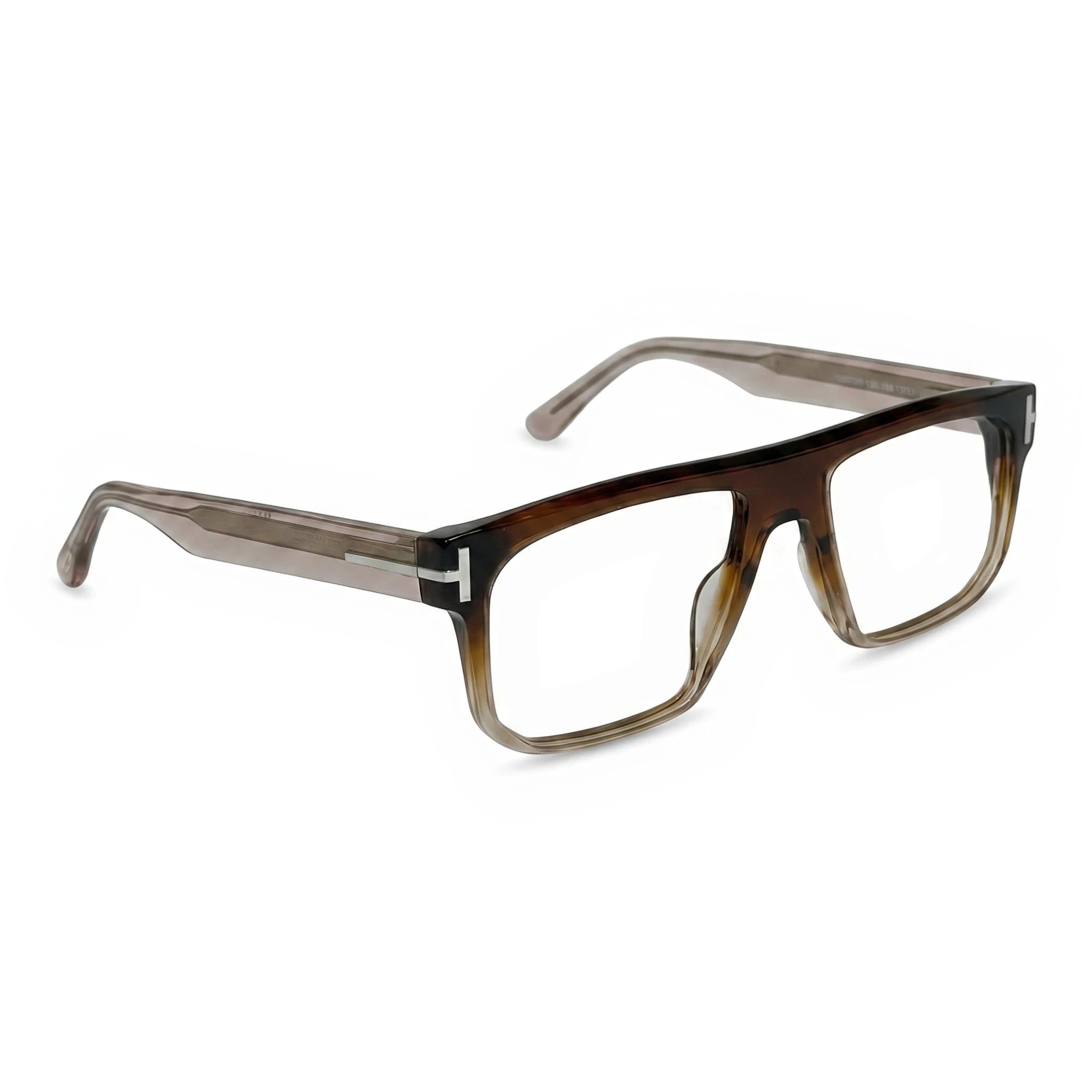 Rook Brown Rectangle Eyeglasses