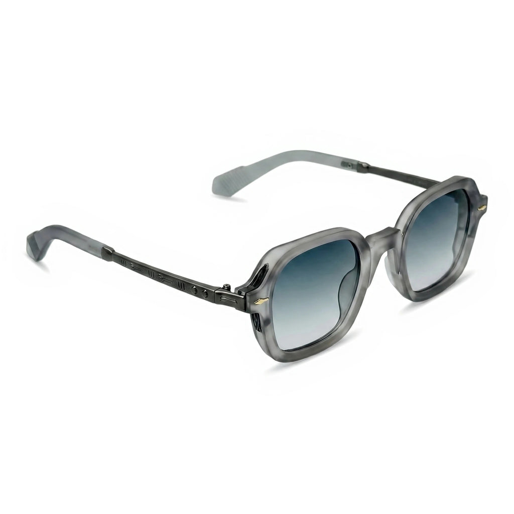 Orbit Gray Round Sunglasses