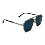 Volt Silver Square Sunglasses