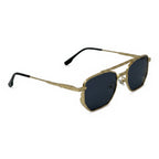 Axis Gold Square Sunglasses