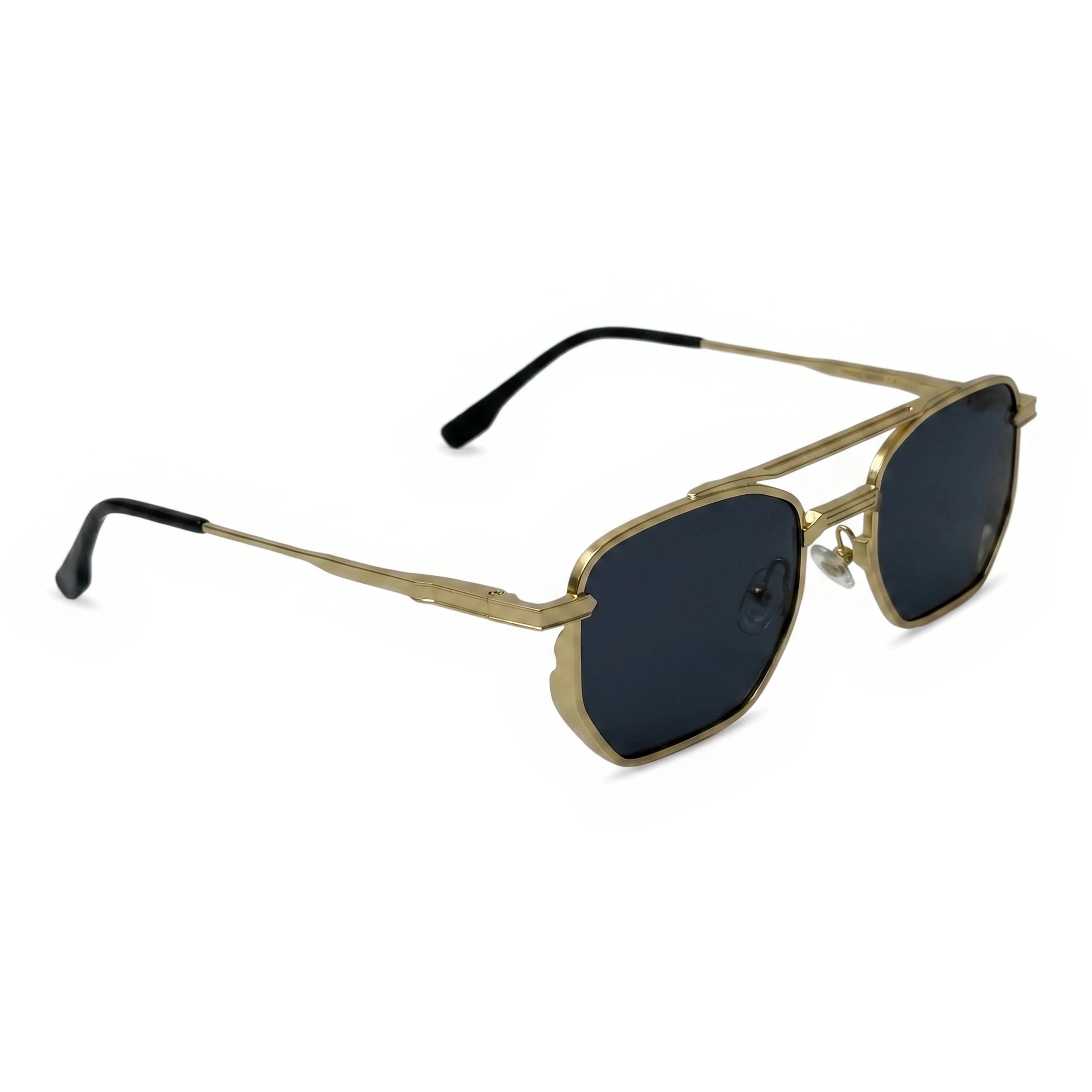 Axis Gold Square Sunglasses