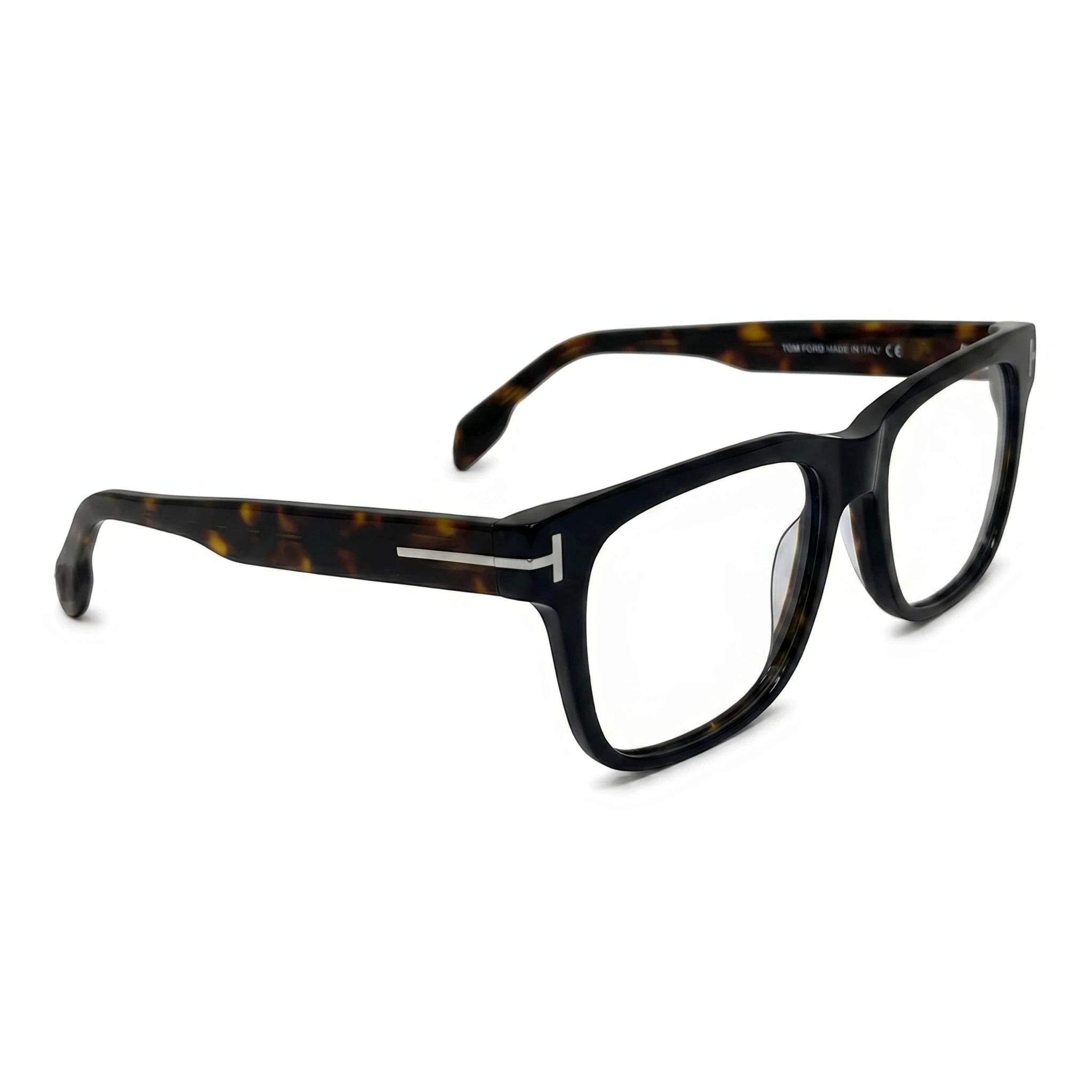 Fenn Black Square Eyeglasses