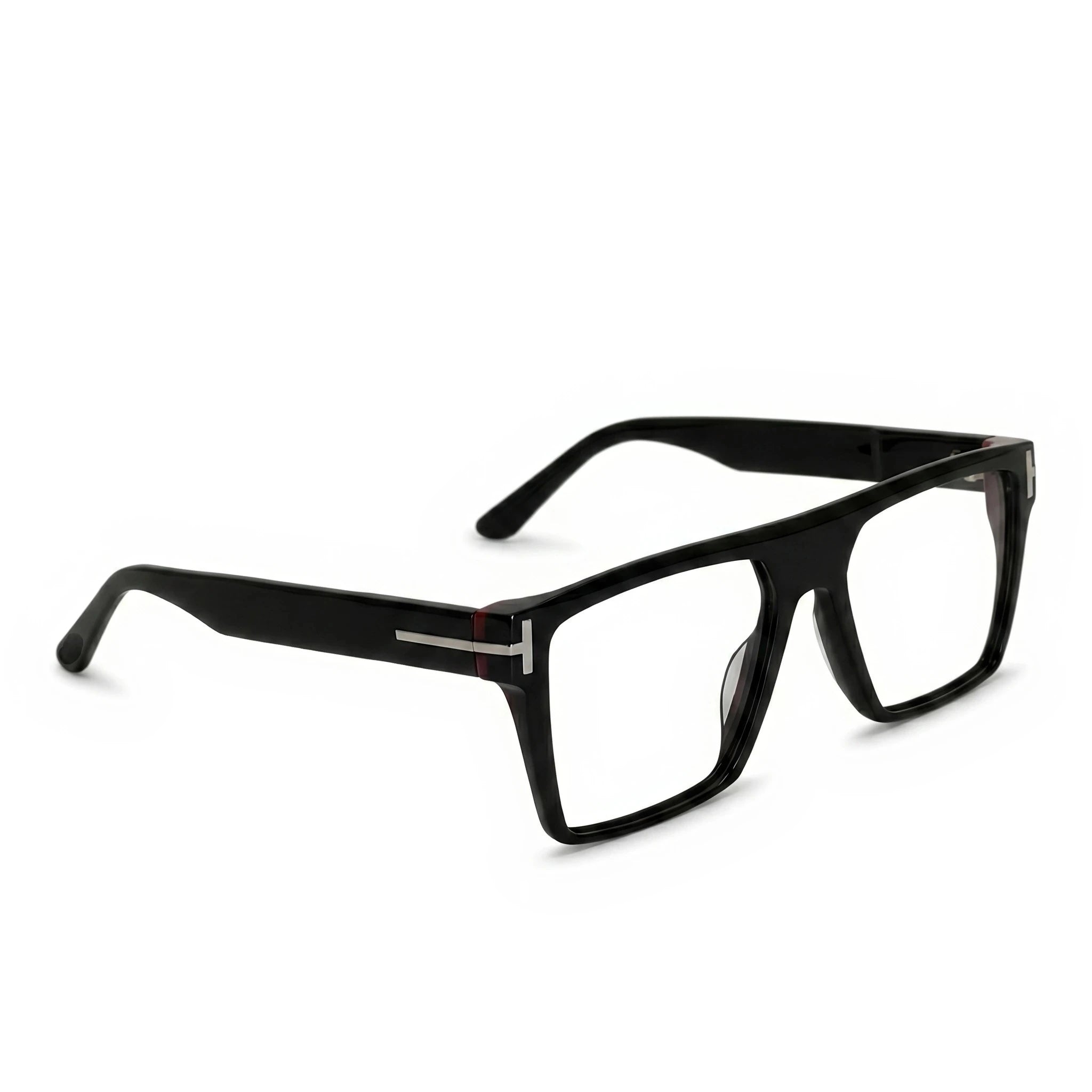 Vault Black Square Eyeglasses