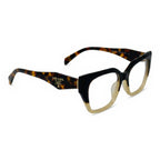 Bram Multicolor Square Eyeglasses