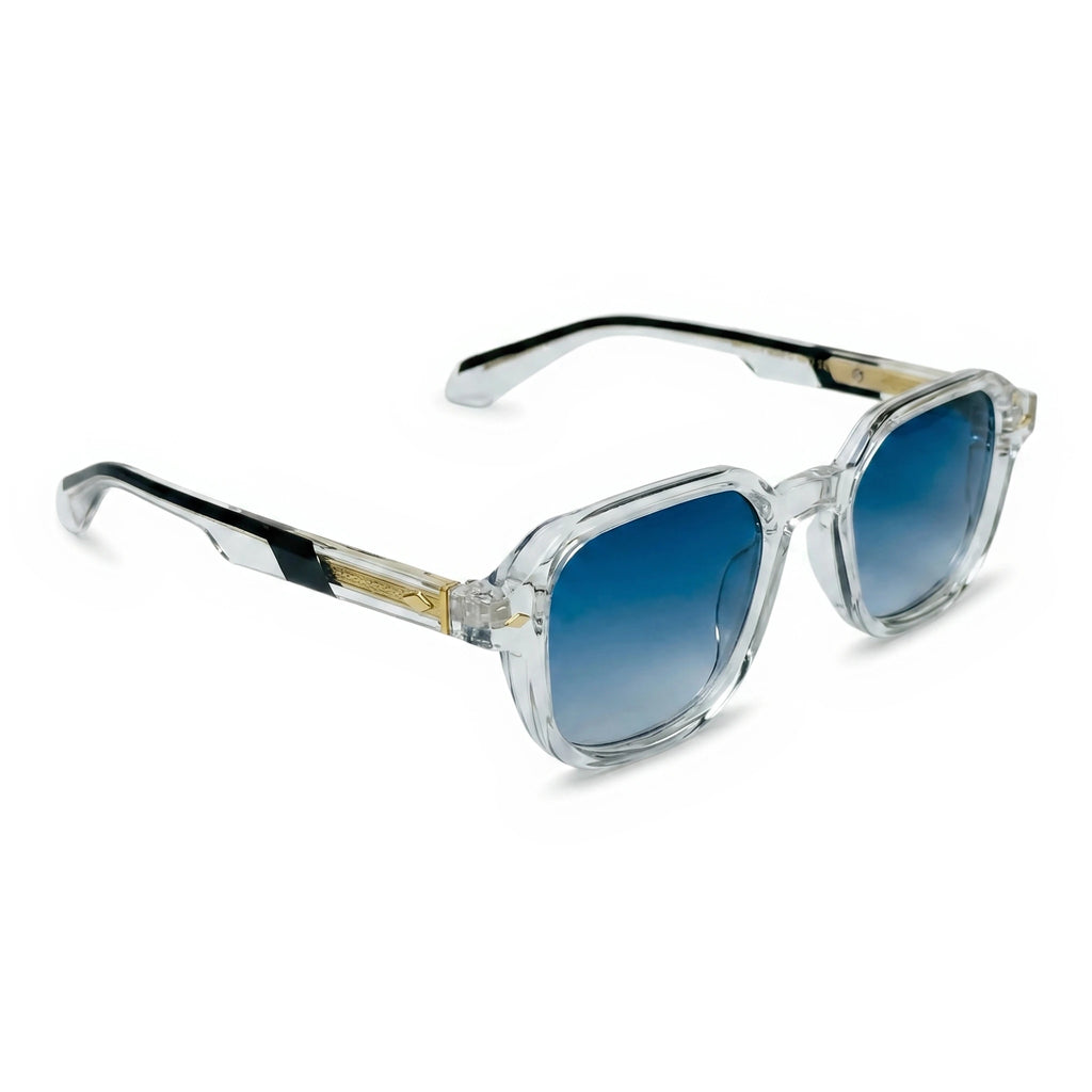 Cole Clear Square Sunglasses