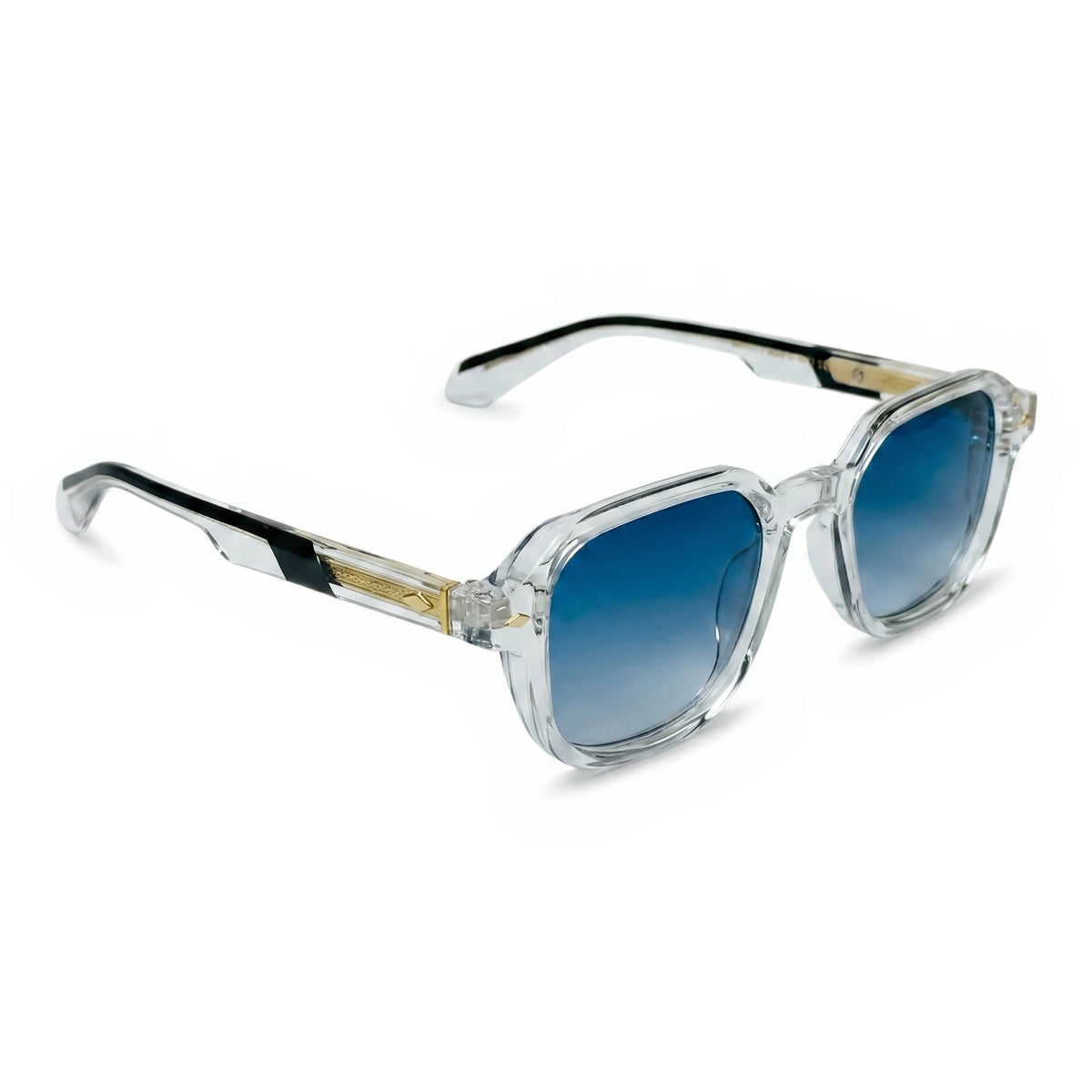 Cole Clear Square Sunglasses