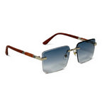 Cedar Brown Square Sunglasses