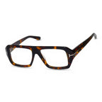 Crag Tortoise Rectangle Eyeglasses