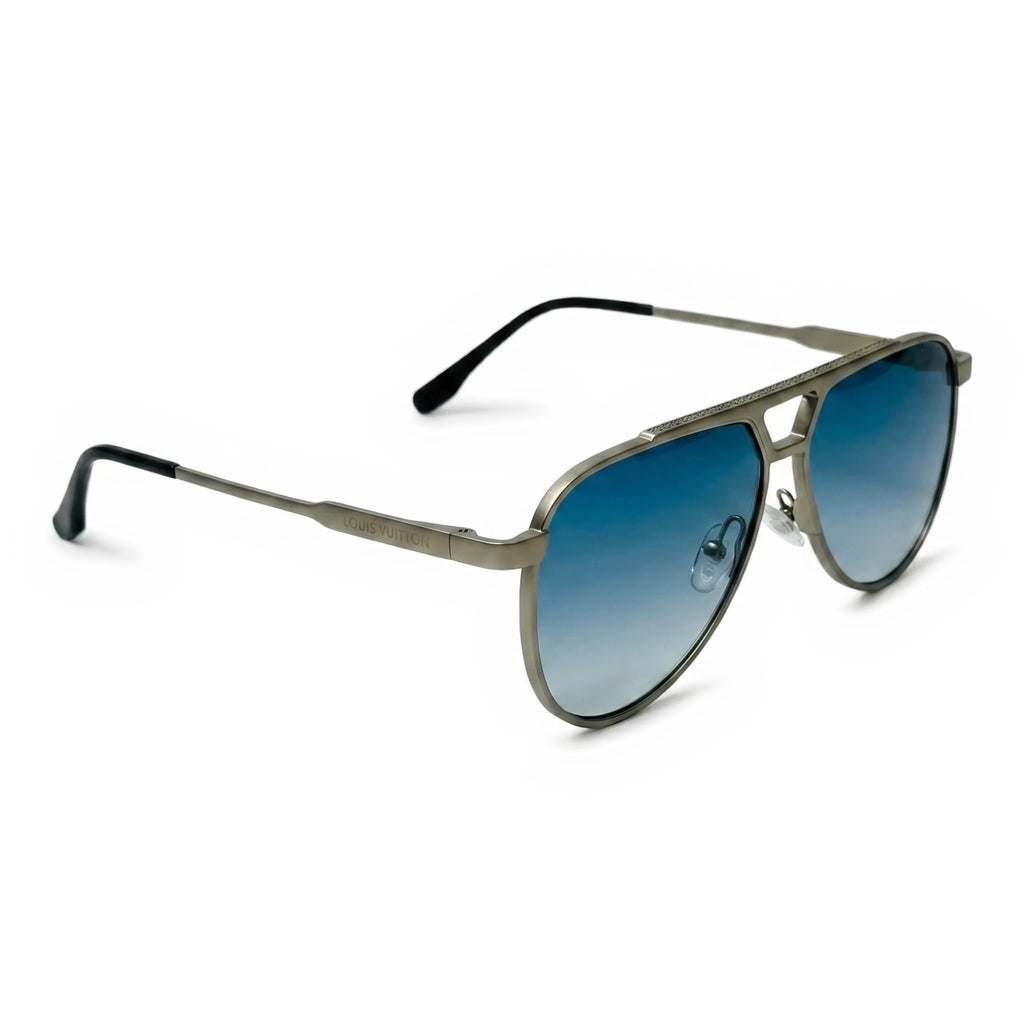 Dash Silver Aviator Sunglasses