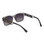Iron Gray Square Sunglasses