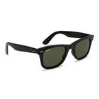 Ridge Black Wayfarer Sunglasses