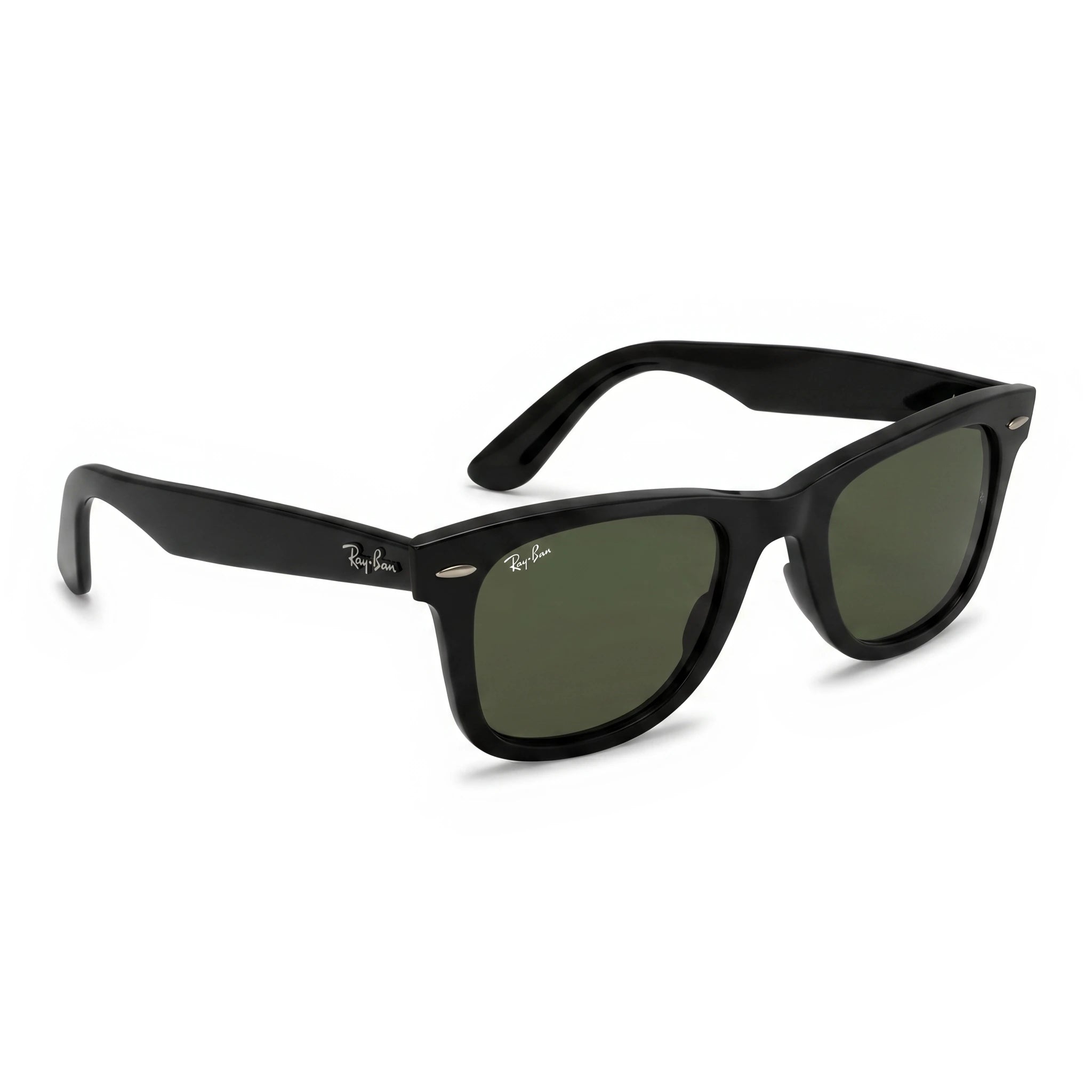Ridge Black Wayfarer Sunglasses