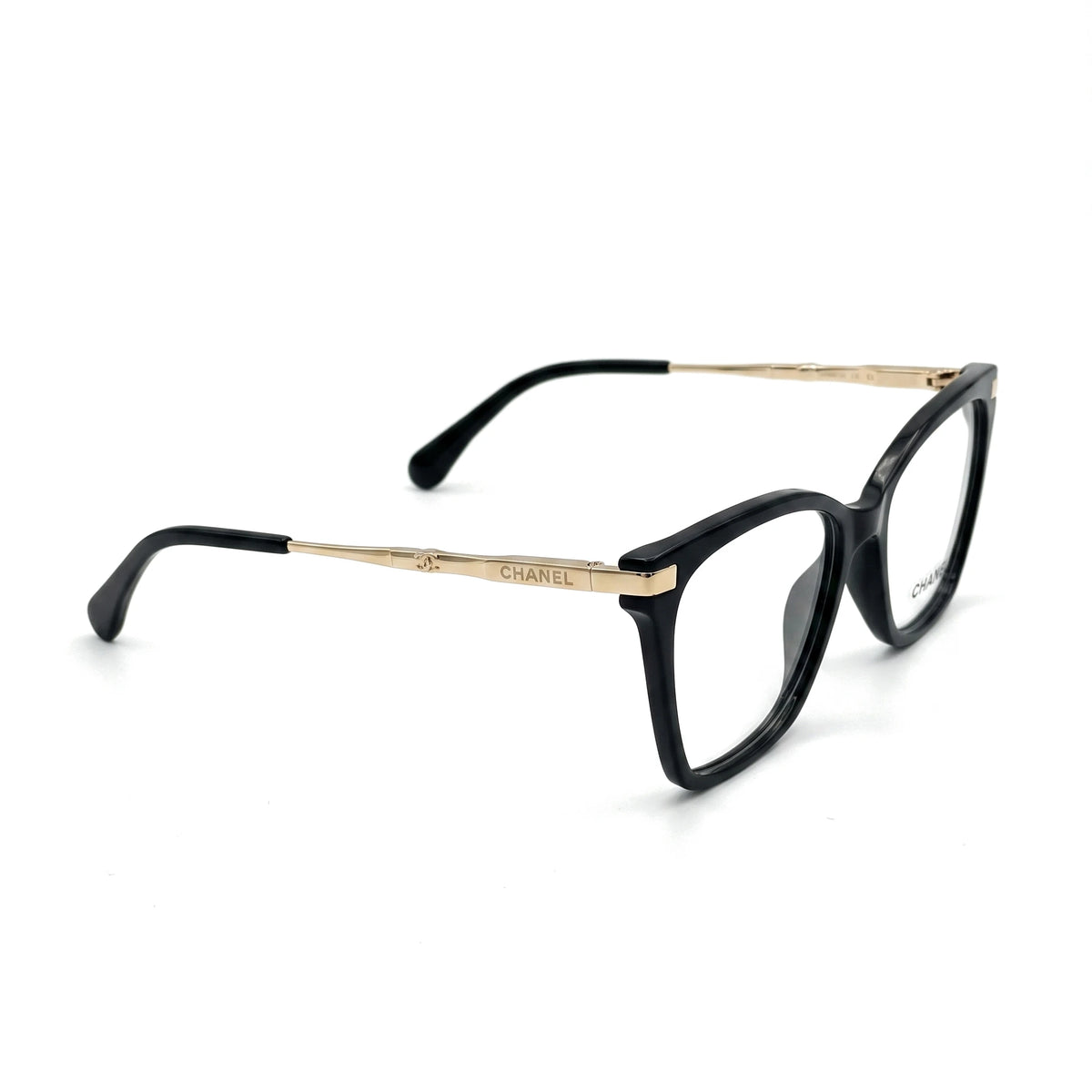 Cove Black Cat Eye Eyeglasses side view