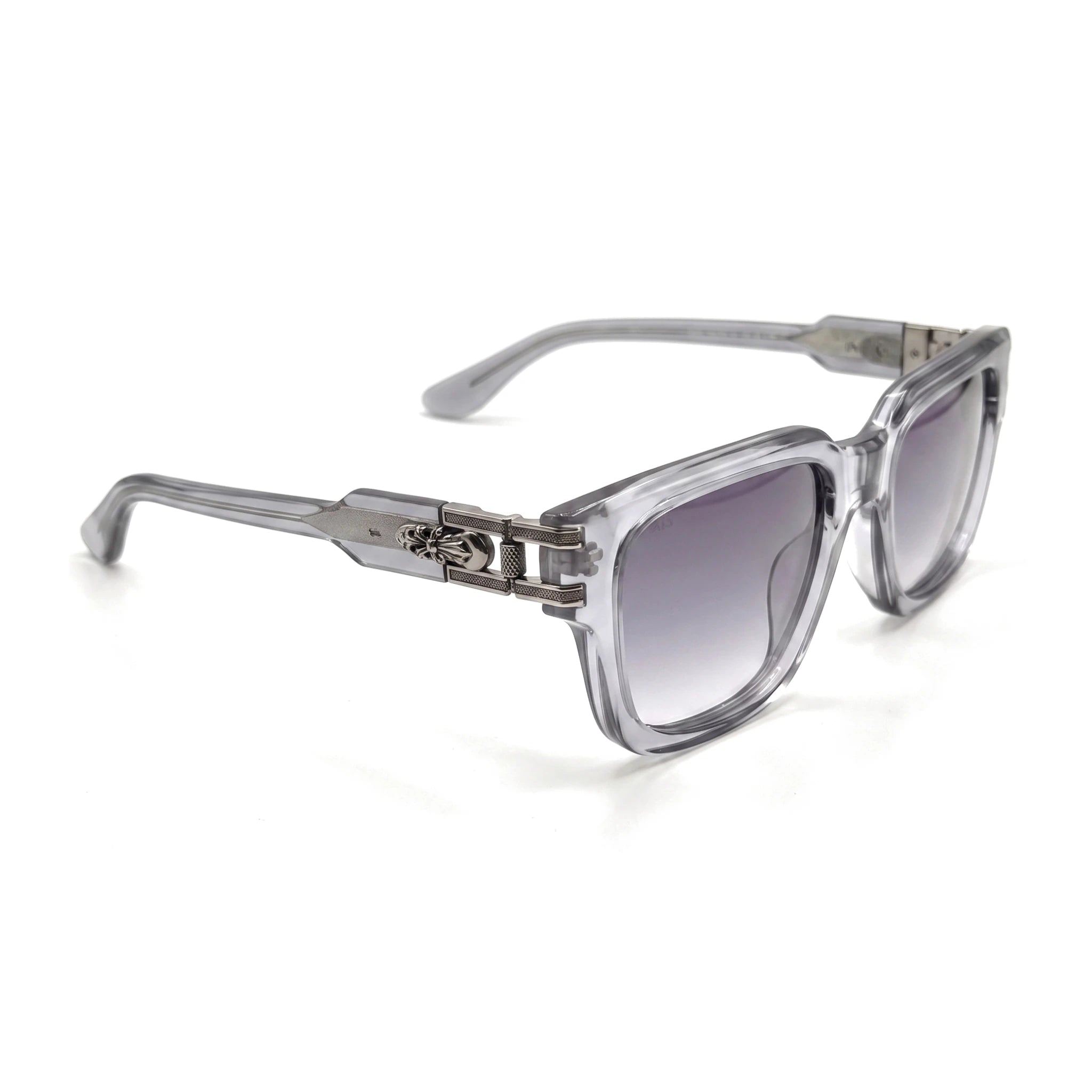 Bastion Gray Square Sunglasses side view