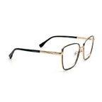 Opal Black Cat Eye Eyeglasses side view
