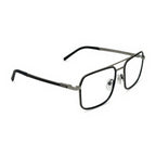 Olen Silver Rectangle Eyeglasses