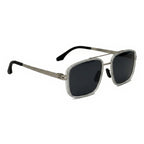 Quartz White Square Sunglasses