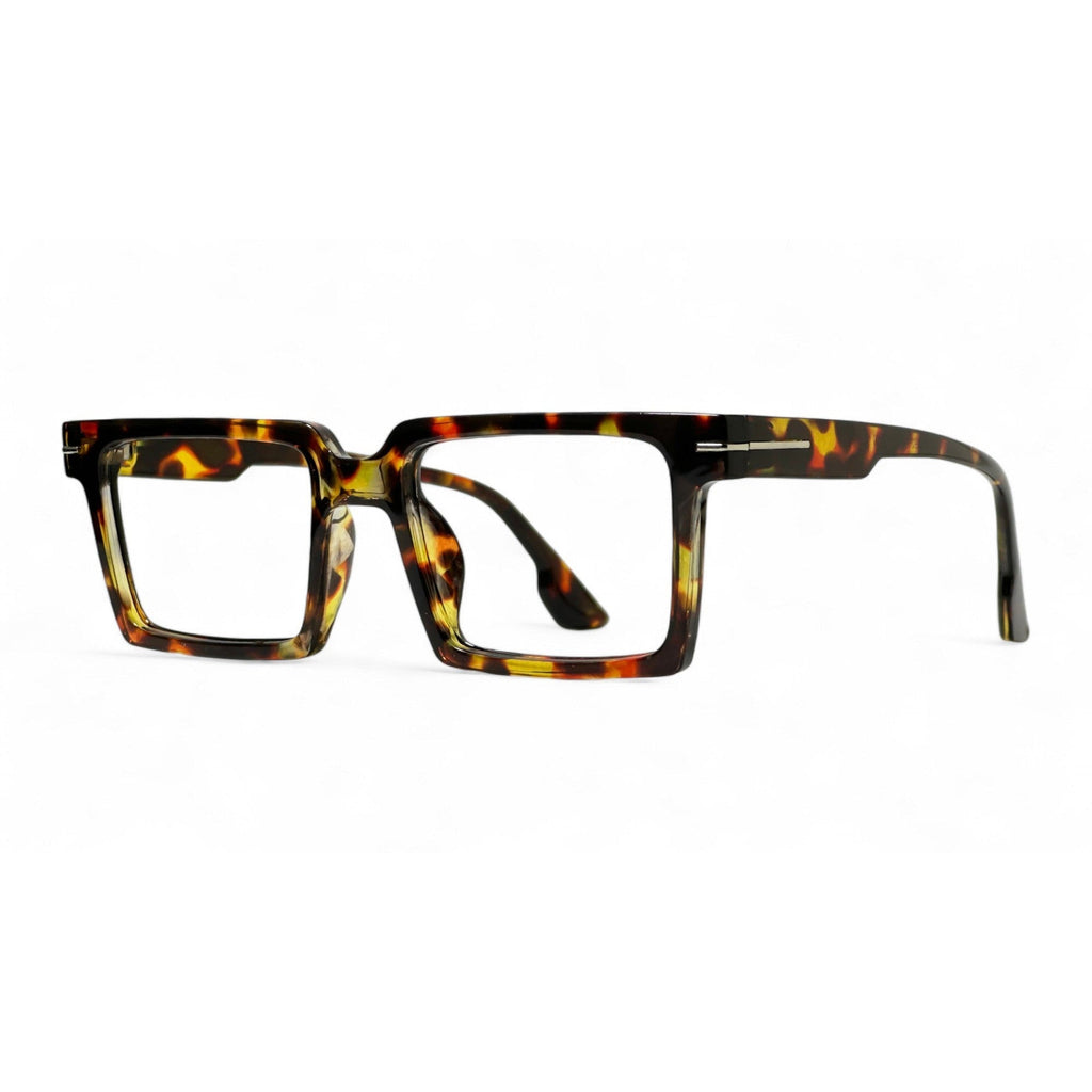 Rivaro Tortoise Rectangle Eyeglasses side view