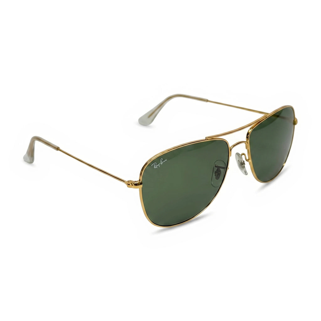 Kova Gold Rectangle Sunglasses