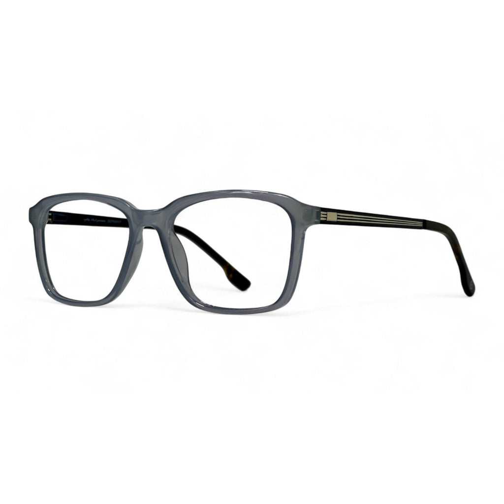 Ternil Gray Rectangle Eyeglasses side view