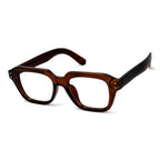 Loam Brown Square Eyeglasses