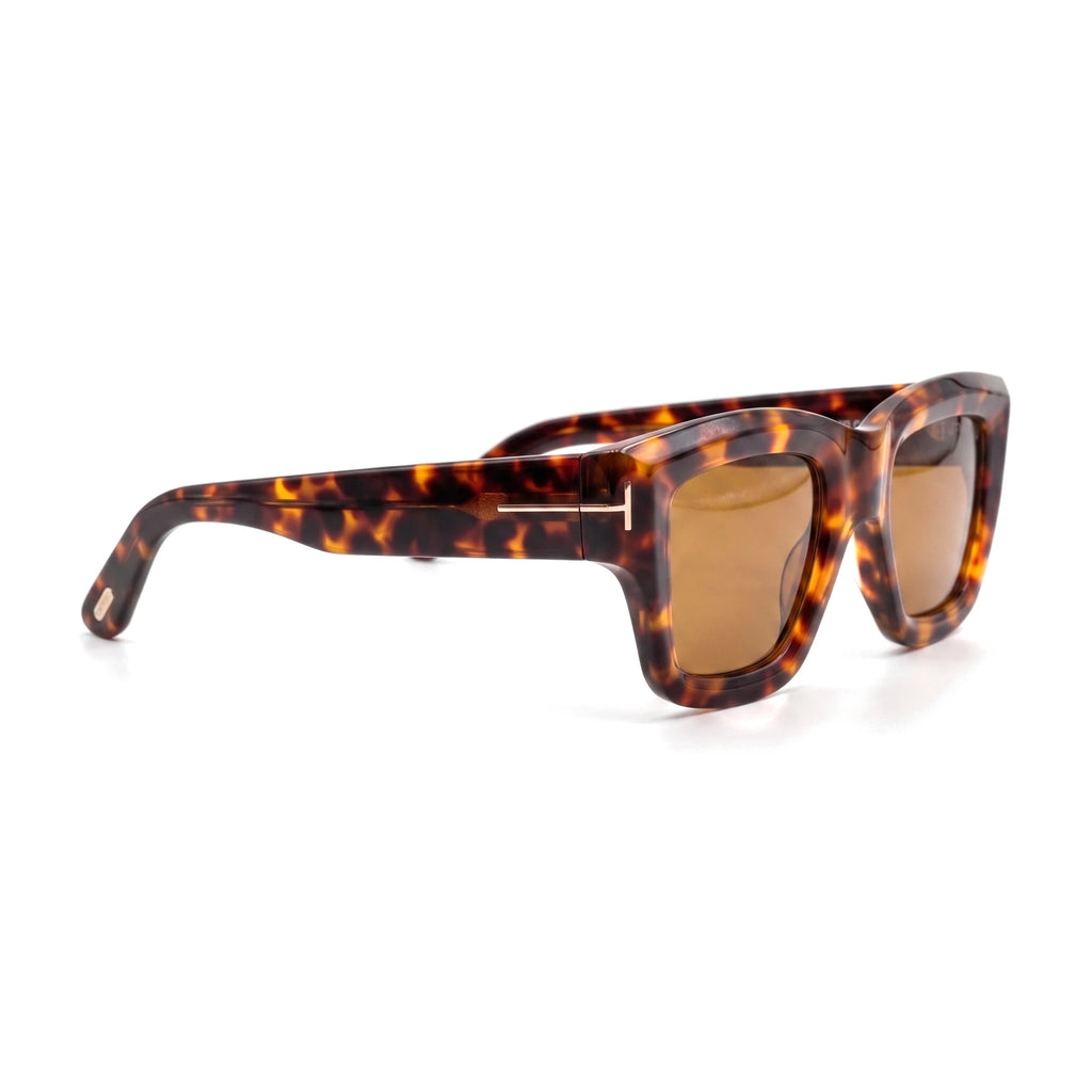 Girder Tortoise Square Sunglasses side view