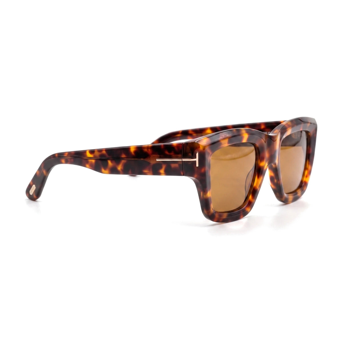 Girder Tortoise Square Sunglasses side view