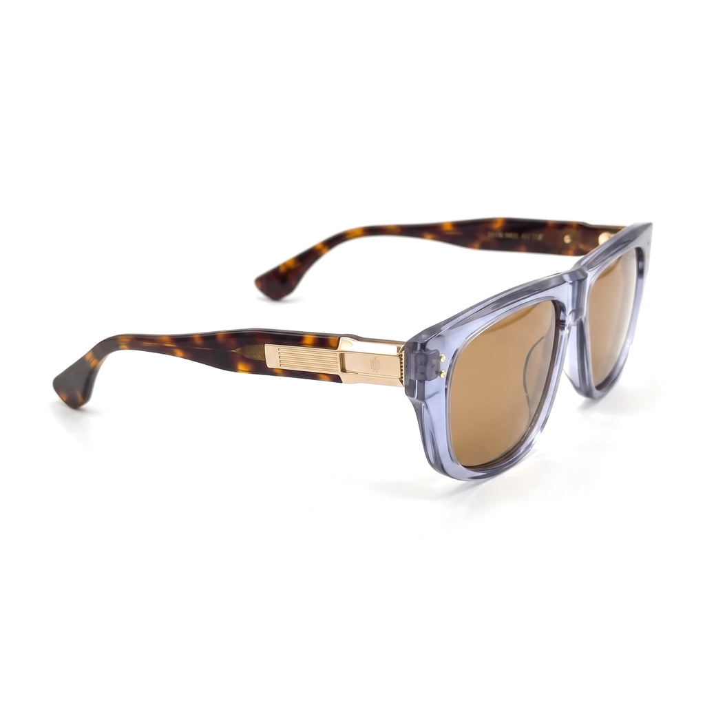 Salvo Blue Rectangle Sunglasses side view