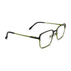 Orin Black Green Rectangle Eyeglasses