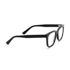 Zane Black Rectangle Eyeglasses side view