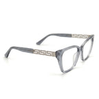Lune Clear Cat Eye Eyeglasses side view