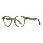 Olivaro Olive Round Eyeglasses side view