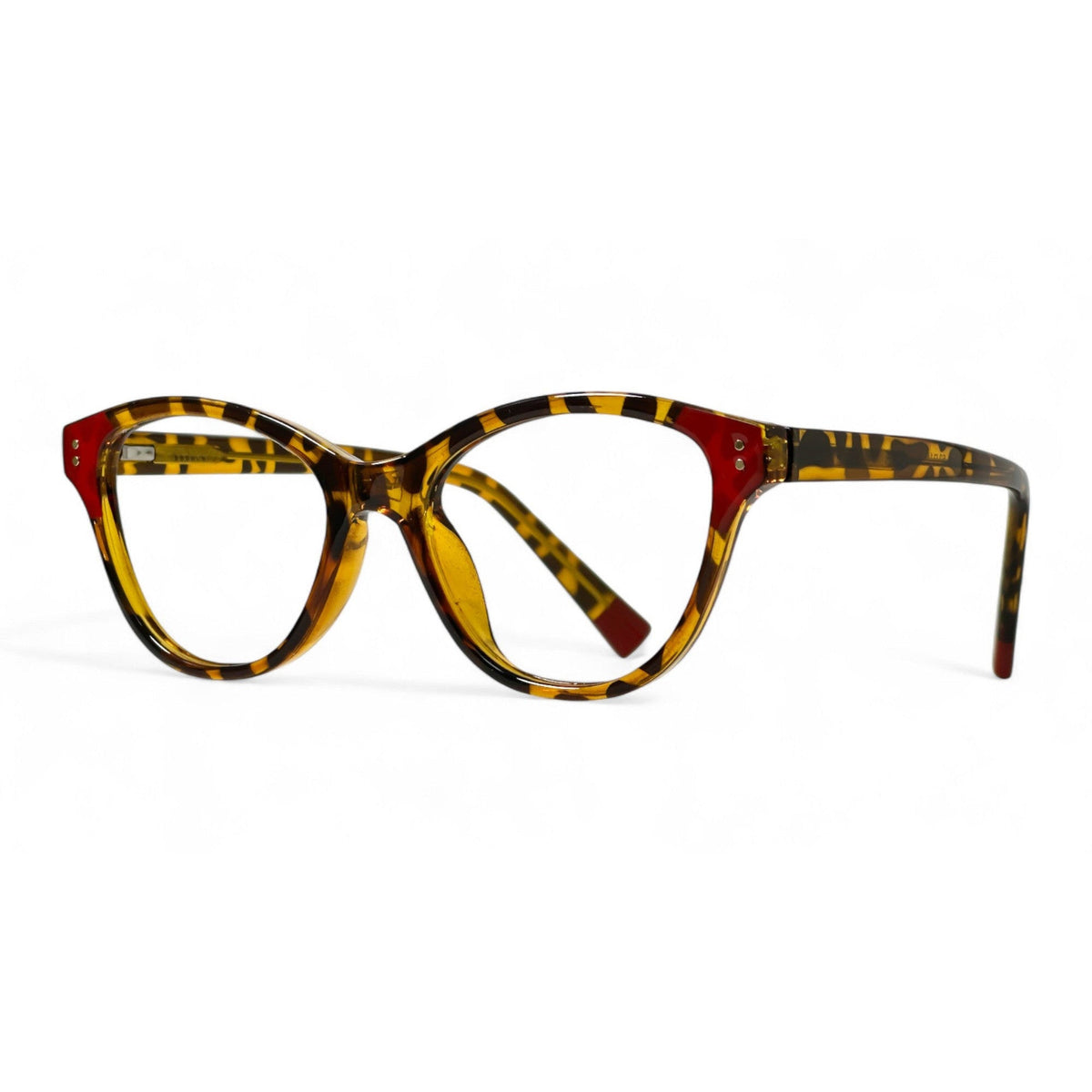 Velmira Tortoise Cat Eye Eyeglasses side view